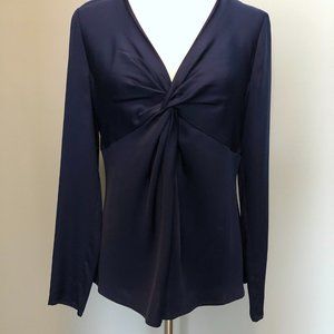 Beautiful, Elegant Silk ANN TAYLOR  Blouse, size 6